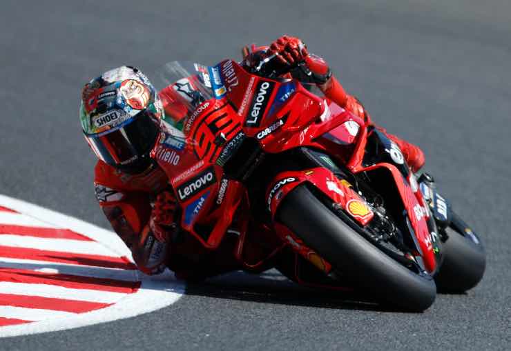 Marc Márquez occhio a Bulega