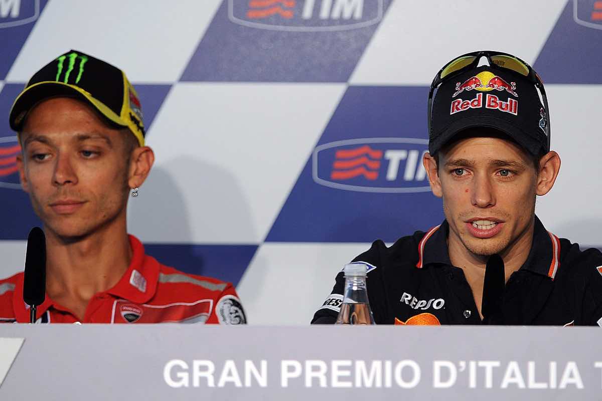 Valentino Rossi e Casey Stoner svelata la verità