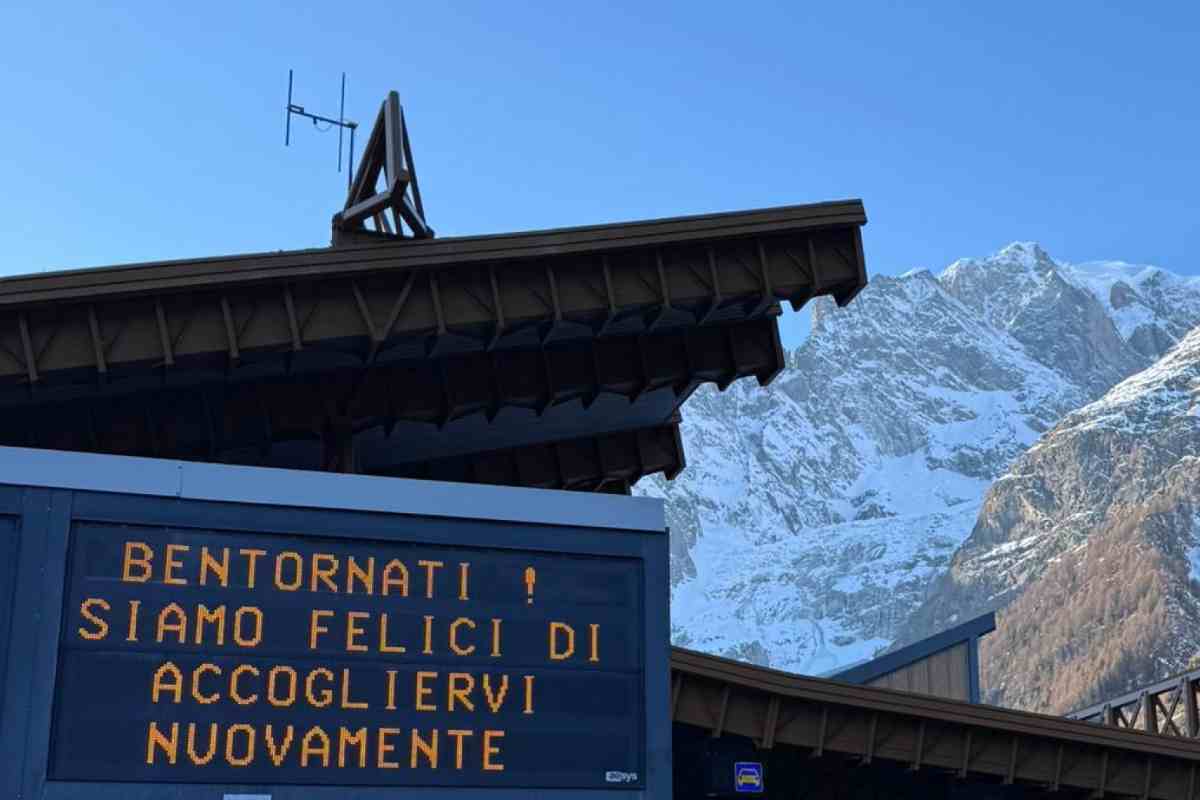 monte bianco tunnel stradale trafficato